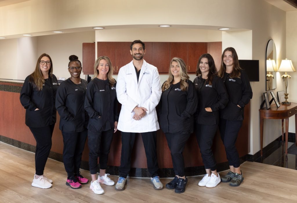 Group photo of the team at Family Orthodontics of Annapolis